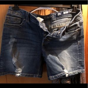 Miss Me Mid Rise Jean Shorts